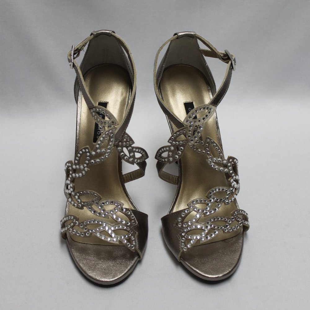 NWOT Caparros Dress Heels, Brush Gold Color